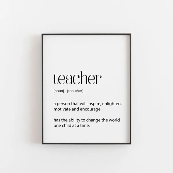 Teacher Gift End Of Year Art Print