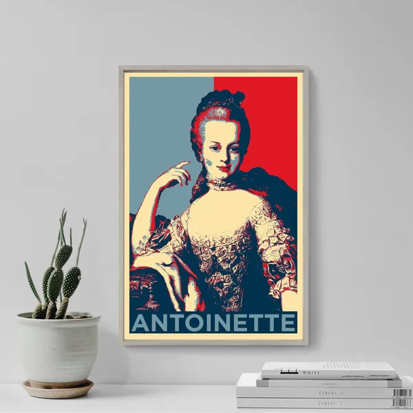 Marie Antoinette Art Print, Home Wall Decor