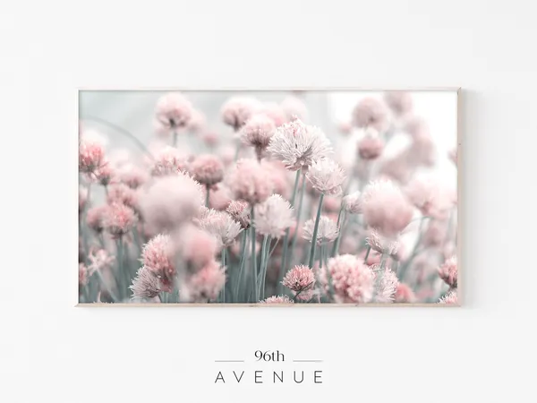 Spring Floral Art Print for TV Art Display