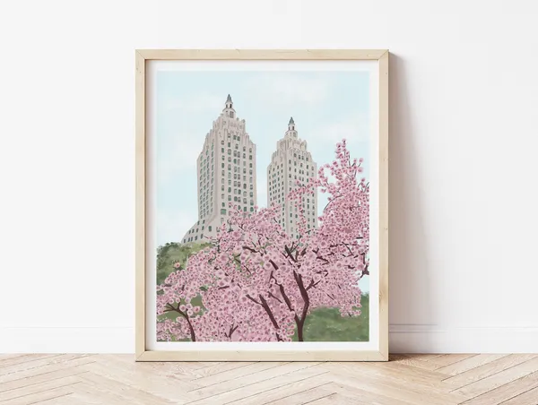 New York City Travel Poster, United States Art Print