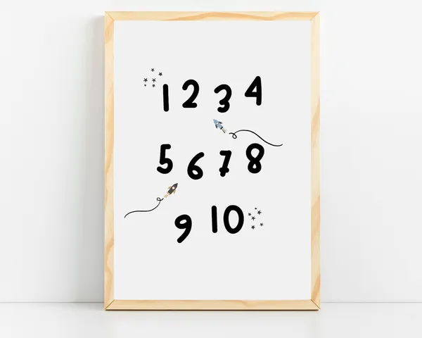 Outer Space Nursery Decor, Kids Room Art Print