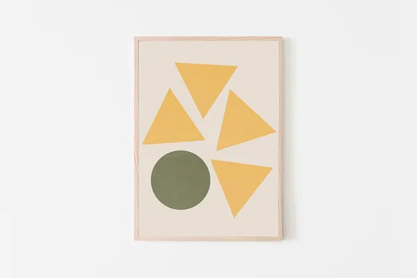 Samosa Art Print, Modern Asian Food Decor