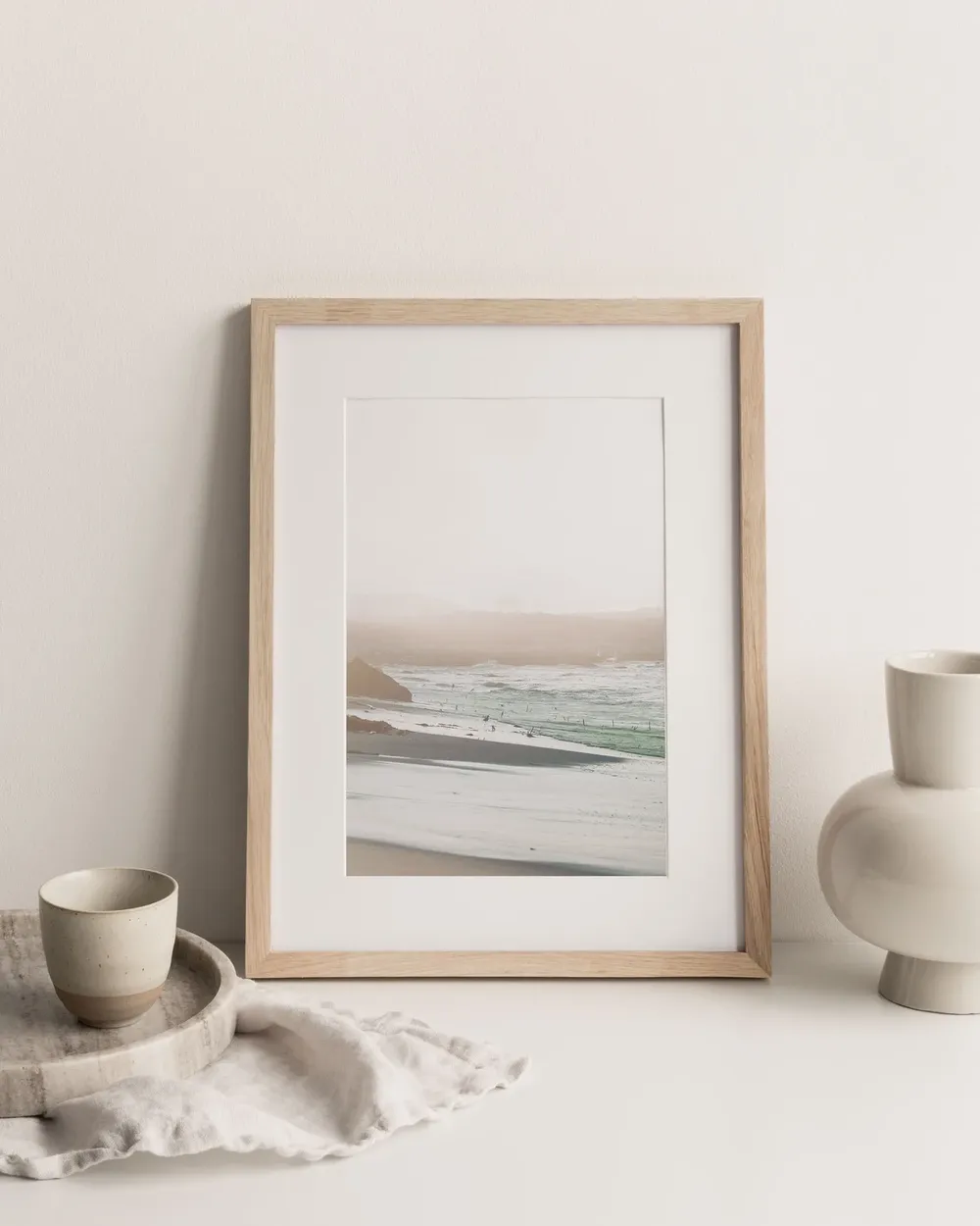 Beach Wall Decor Modern Poster Print - Image 3