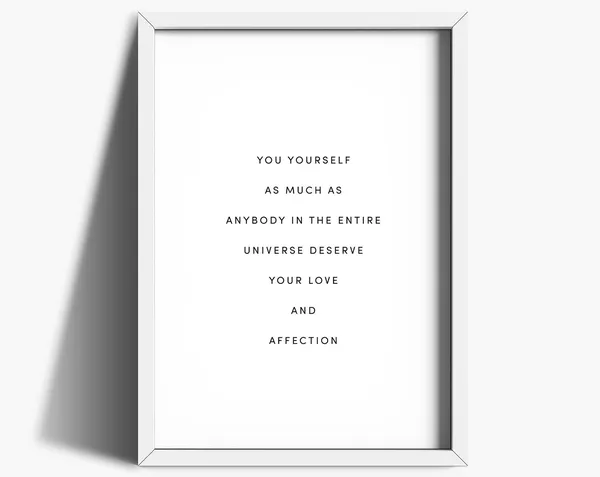 Inspirational Quotes Art Print, Motivational Decor