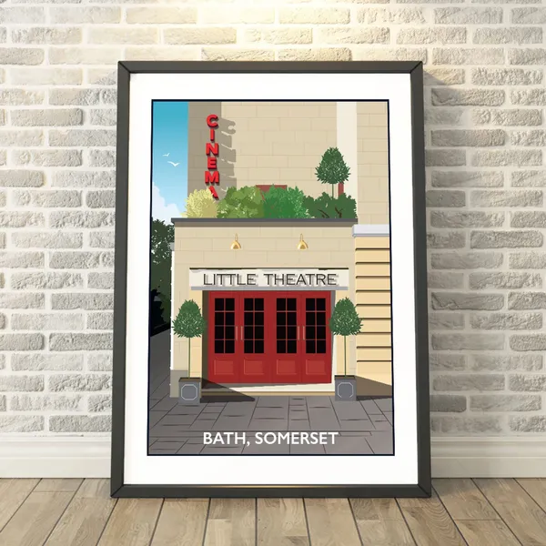 Little Theatre Cinema, Bath Somerset Travel Poster