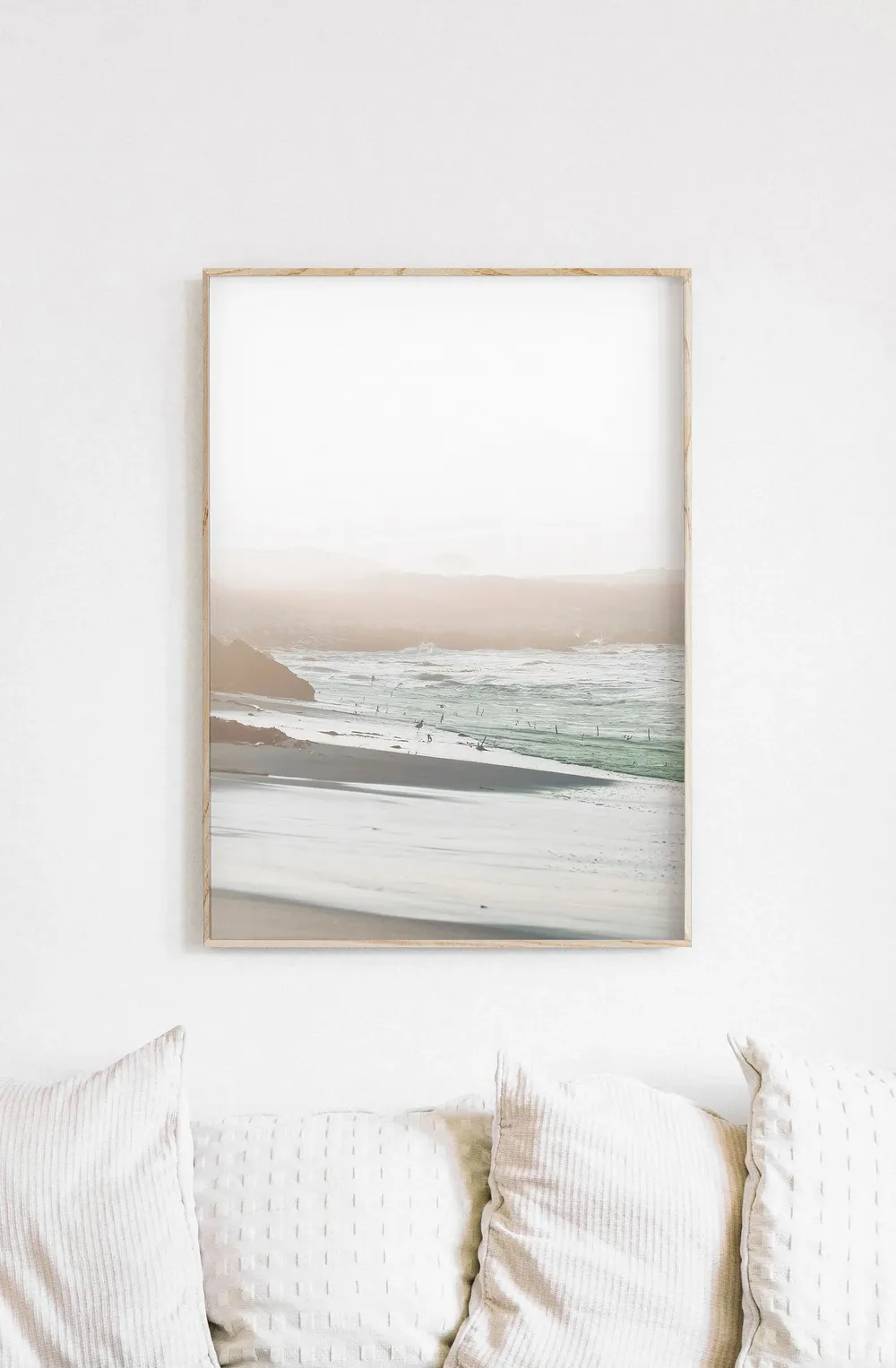 Beach Wall Decor Modern Poster Print - Image 2