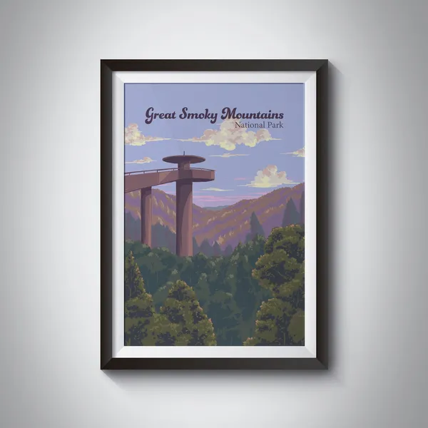 Great Smoky Mountains National Park Poster