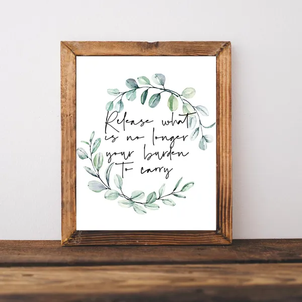 Therapist Gift Office Decor, Counselor Art Print