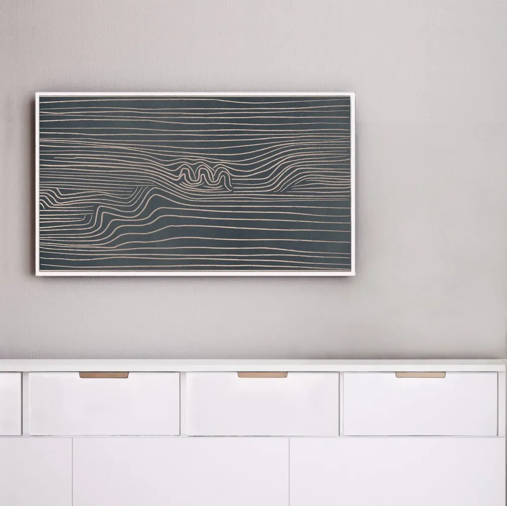 Modern Abstract Lines Wall Art Print - Image 3