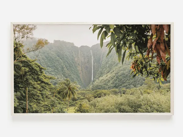 Hawaii Landscape Tropical Jungle Art Print