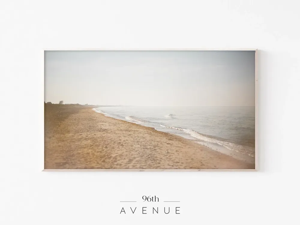 Moody Coastal Landscape Art Print