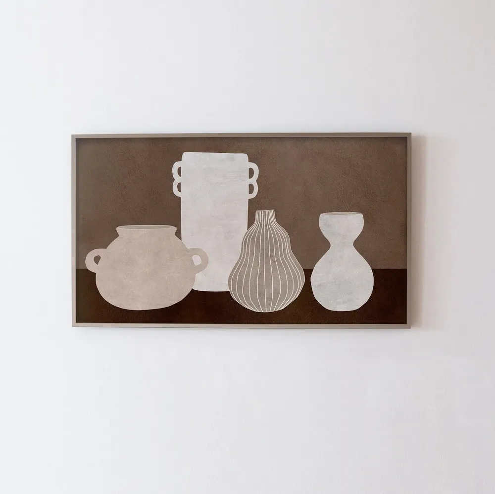 Vases Modern Art Print, Contemporary Decor