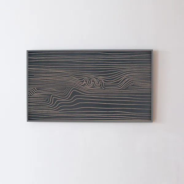 Modern Abstract Lines Wall Art Print