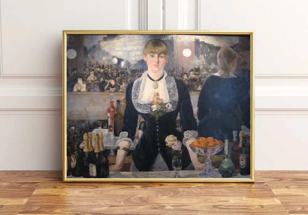 A Bar At The Folies-Bergere Art Print