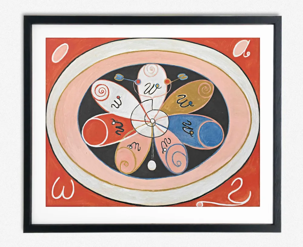 Hilma Af Klint Evolution No 15 Abstract Poster