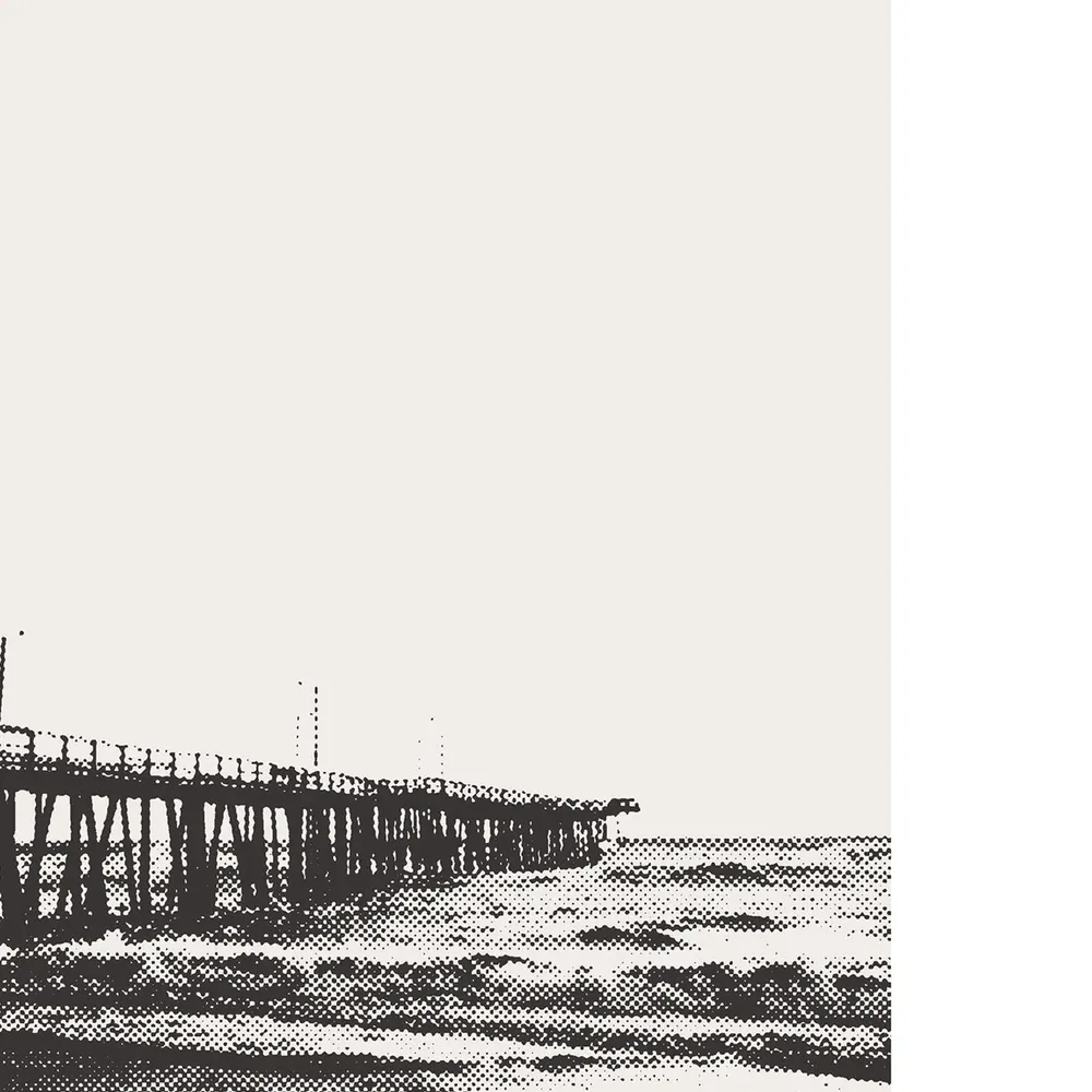 Virginia Beach Minimalist Travel Poster, Artica - Image 2