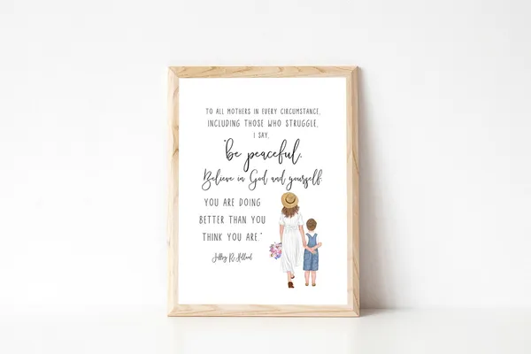 You Are Doing Better Than You Think Quote Print