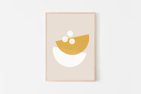Hobakjuk Art Korean Pumpkin Porridge Art Print
