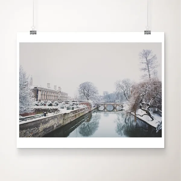 Winter Cambridge Snowy River Art Print