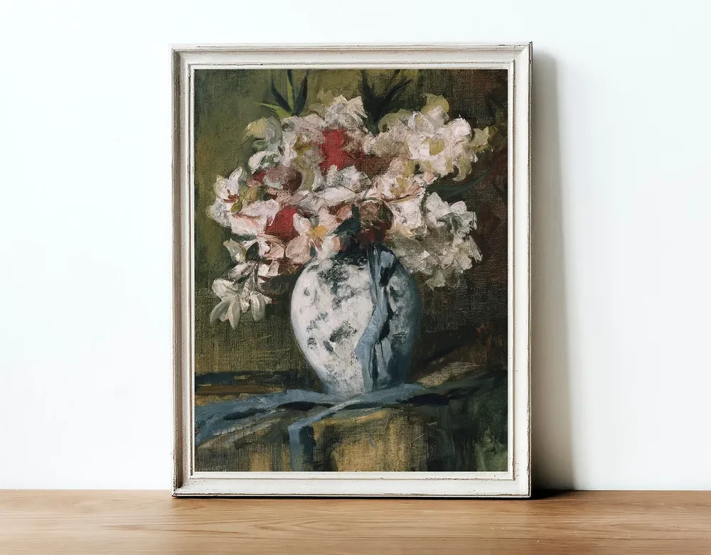 Vintage Floral Bouquet Antique Botanical Art Print - Image 4