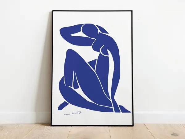 Matisse Blue Nude Art Print, Henri Matisse