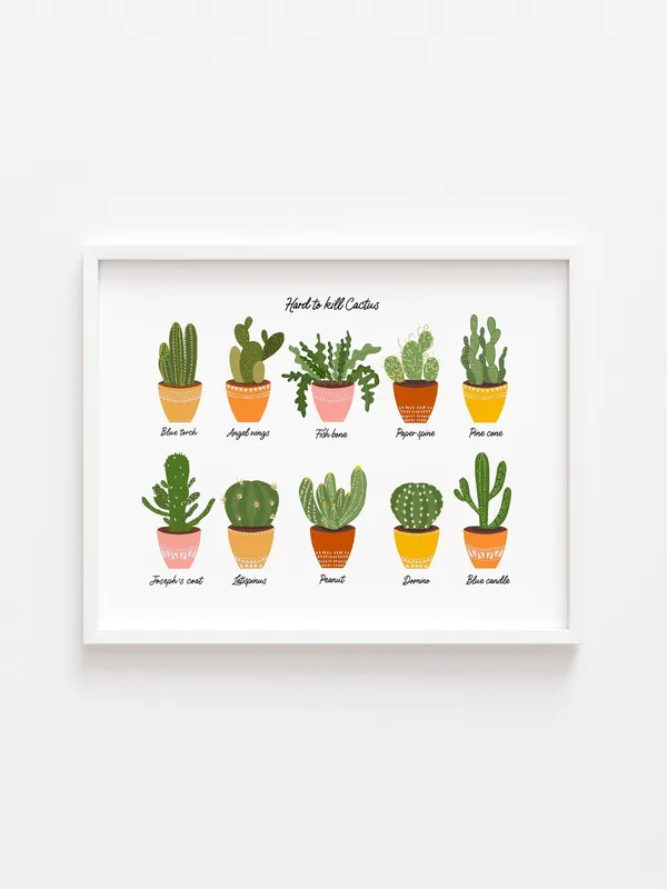 Plant Print Gifts For Her, Botanical Wall Art