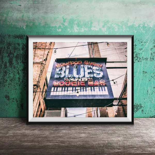 Bourbon Street Blues And Boogie Bar, Nashville Art Print