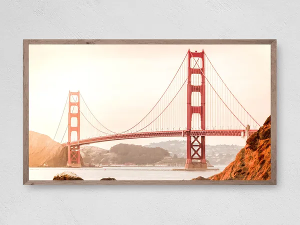 Golden Gate Bridge San Francisco Travel Poster
