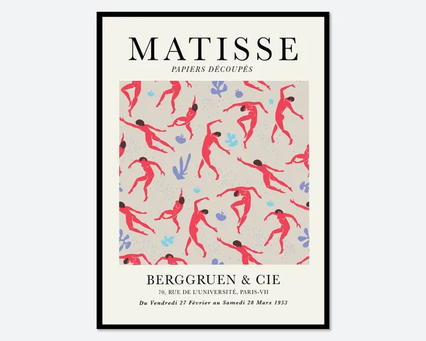 Henri Matisse The Dance Vintage Art Print