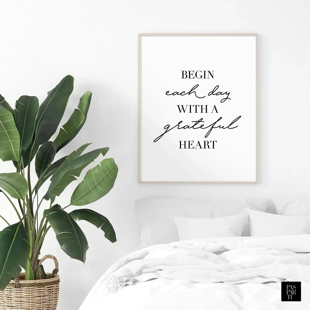 Gratitude Poster, Christian Farmhouse Wall Art Print - Image 5