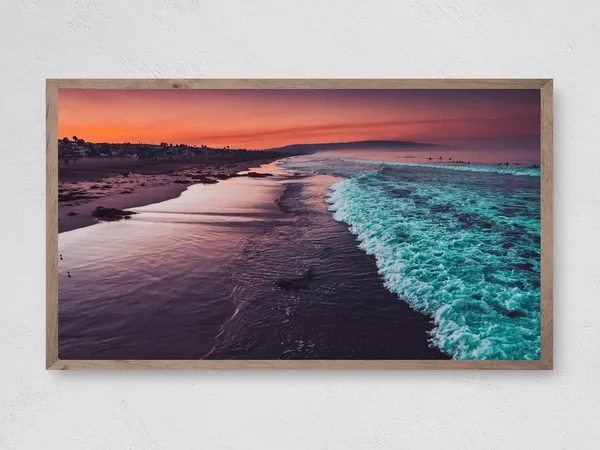 Sunset Ocean - Coastal Art