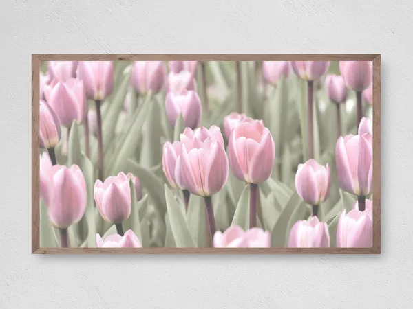 Spring Tulips Farmhouse Art Print, Seasonal Decor