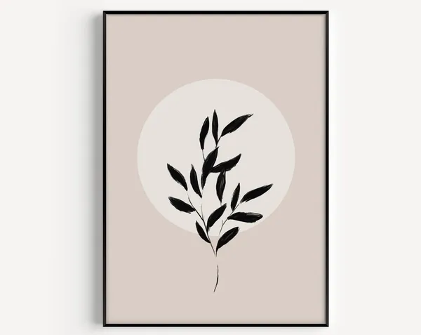 Botanical Flower Minimalist Art Print