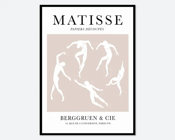 Henri Matisse The Dance Vintage Poster Art Print