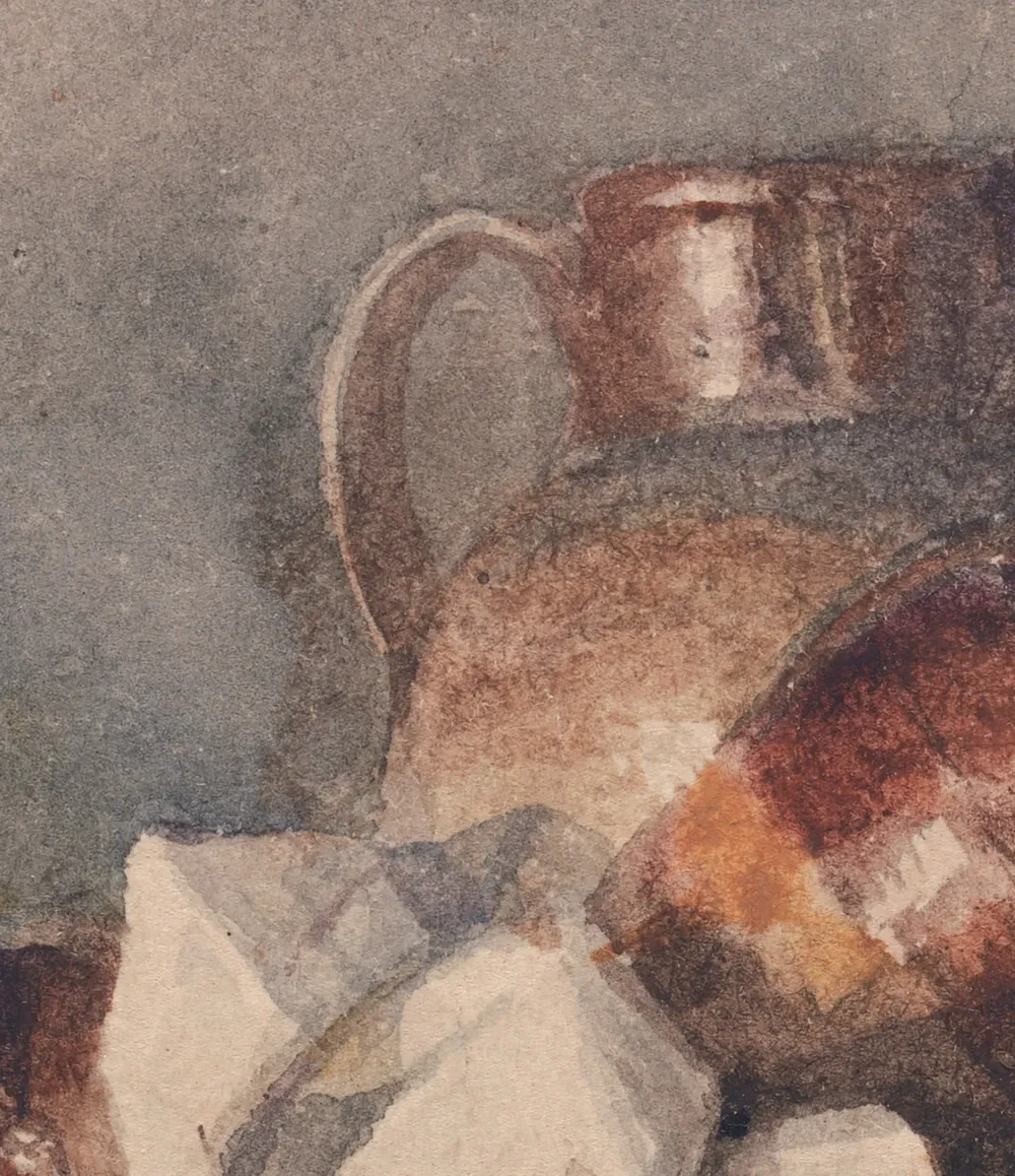 Still Life Painting - Vintage Farmhouse Art - Image 4