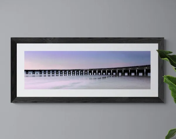 Tay Rail Bridge Travel Poster, Photographic Print