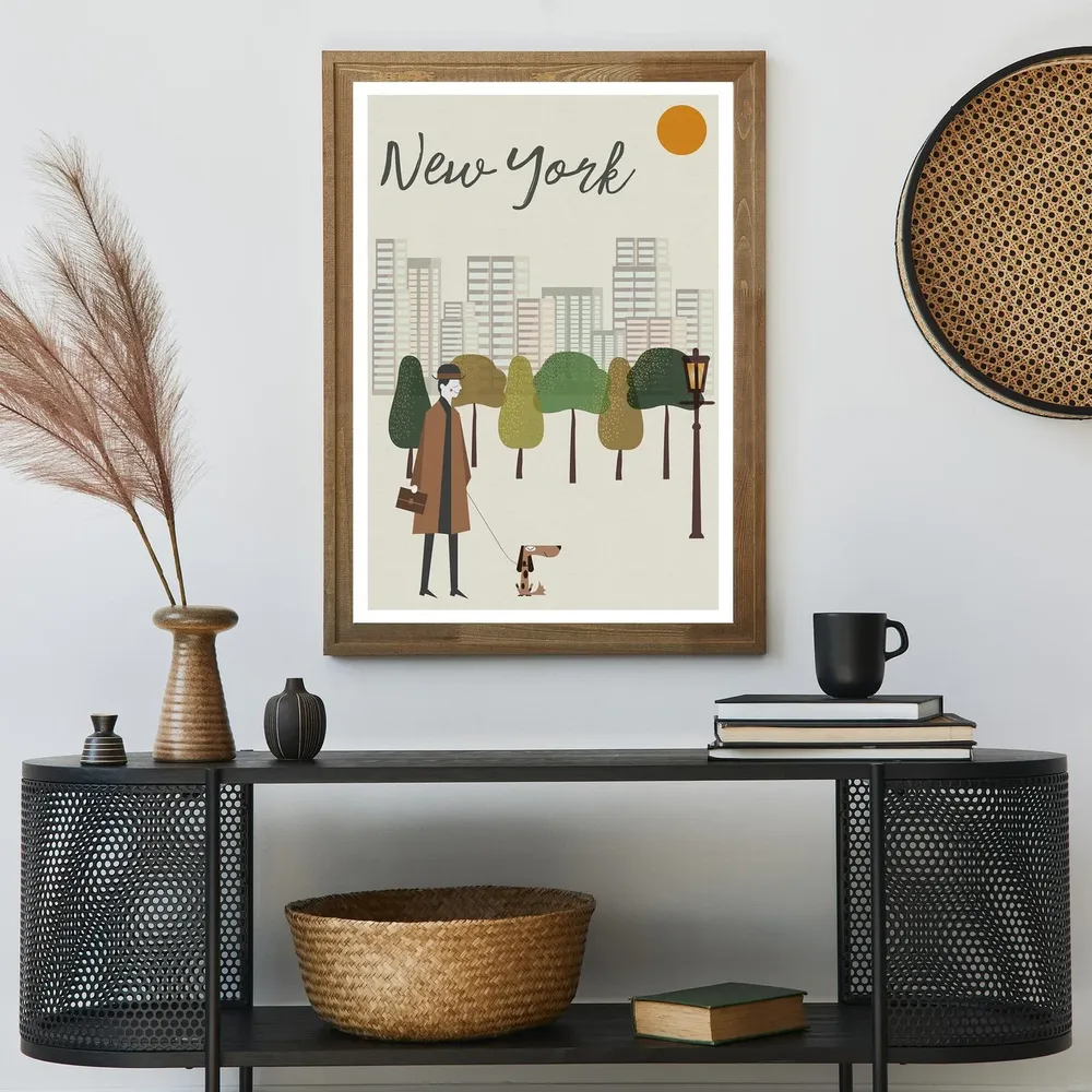New York Travel Poster, City Wall Art Print for Decor - Image 4