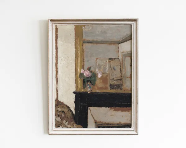 Vintage Still Life, Antique Architecture Art Print