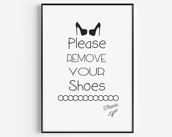 Black And White Typography Quote, Scandinavian Art Print