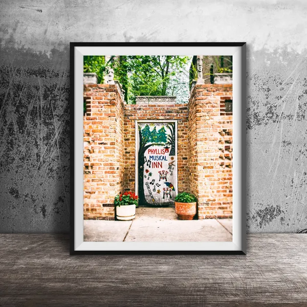 Phyllis Musical Inn Chicago Travel Poster, Wicker Park