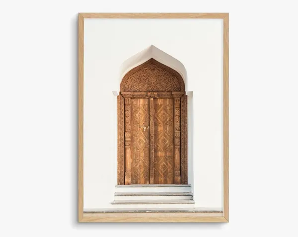 Moroccan Door Print, Marrakech Antique Photography