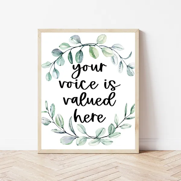 Counselor Sign Addiction Recovery Office Art Print