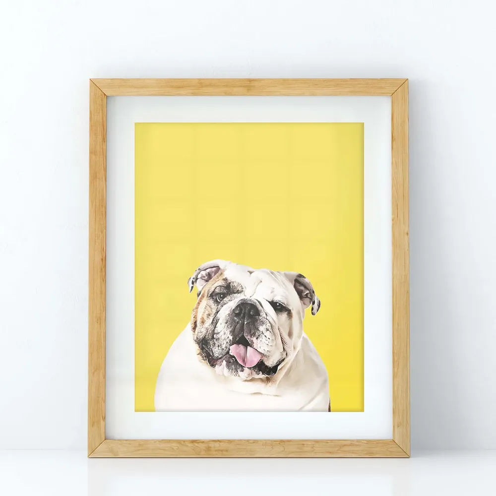 Father-In-Law Dog Pet Portrait, Gift for Dad - Image 4