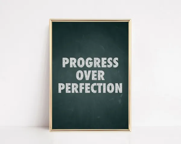Homeschool Progress Over Perfection Motivational Poster