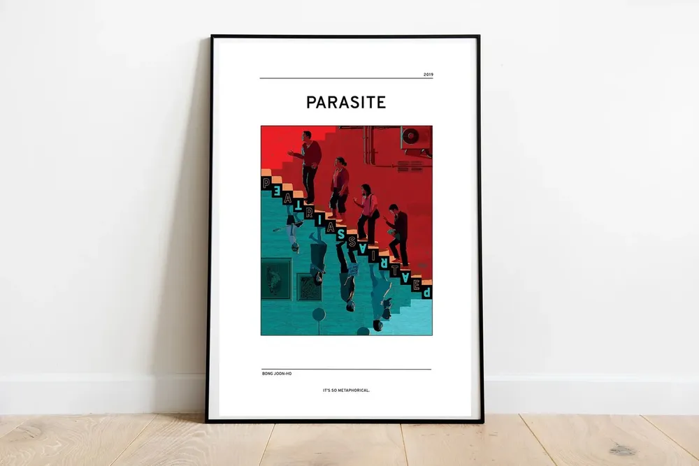 Parasite Inspired Poster Print