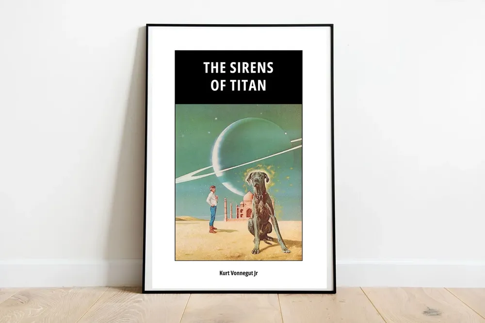 Sirens of Titan - Literary Art Print