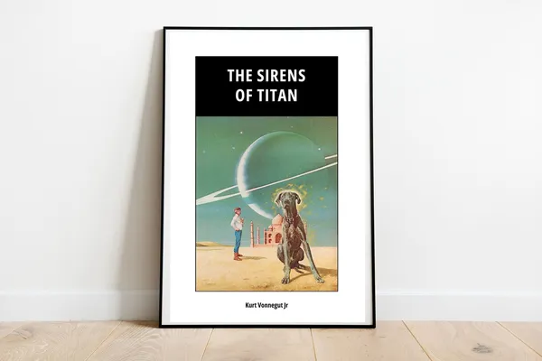 Sirens of Titan - Literary Art Print