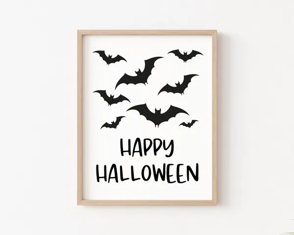 Happy Halloween Cute Fall Halloween Poster