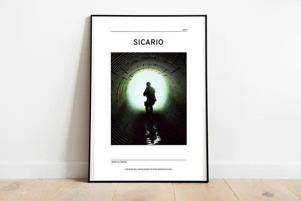 Sicario Inspired Poster Print