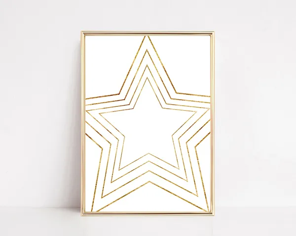 Winter Christmas Holiday Wall Art Print